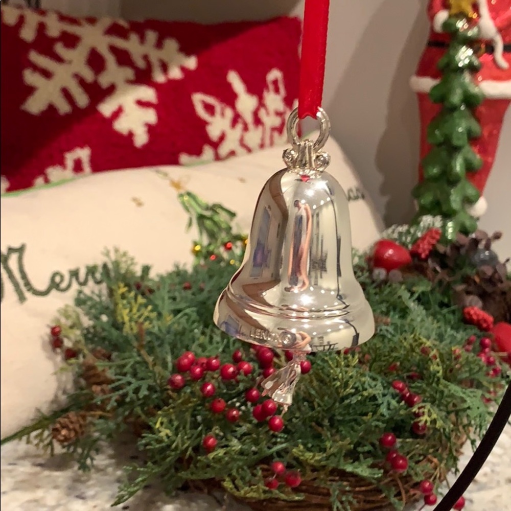 Lenox Silver Bell Ornament